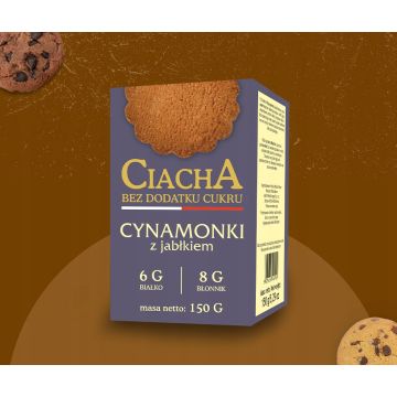 Malwa Ciacha Cynamonki z Jabłkiem 150g