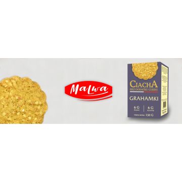 Malwa Ciacha Bez Cukru Grahamki 150g