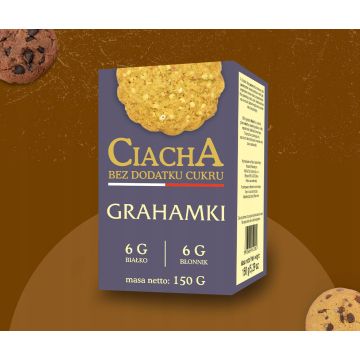 Malwa Ciacha Bez Cukru Grahamki 150g