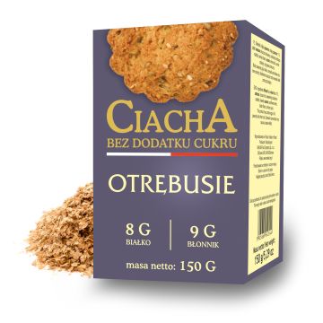 Malwa Ciacha Bez Cukru Otrębusie 150g