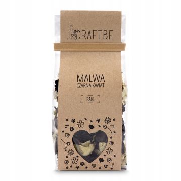 Craftbe Kwiaty Jadalne Malwa Czarna Pąki 20g