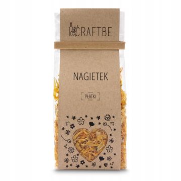 Craftbe Kwiaty Jadalne Płatki Nagietek 20g