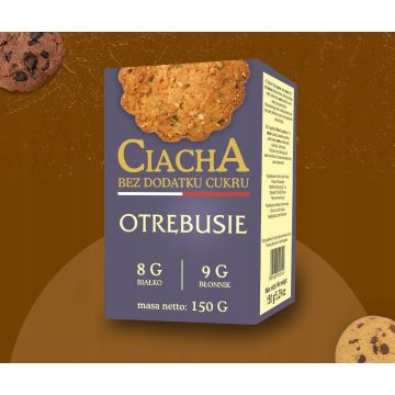 Malwa Ciacha Bez Cukru Otrębusie 150g