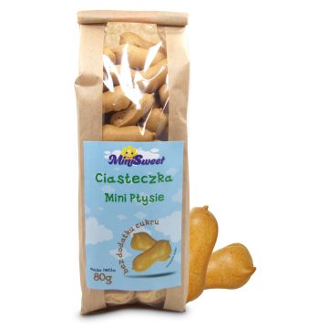 Malwa Ciasteczka Mini Ptysie 80g