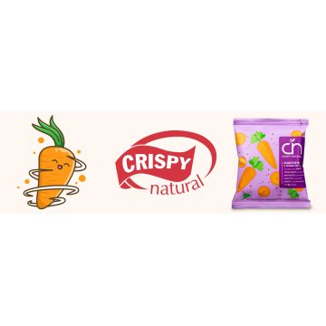 Crispy Natural Suszone Marchewki 18g