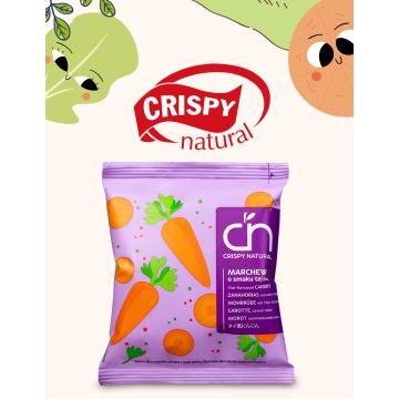 Crispy Natural Suszone Marchewki 18g