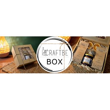 Craftbe Box Prezentowy z Herbatą i Konfiturą - 340g