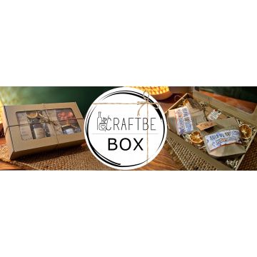 Craftbe Box Prezentowy XL z Mydłem i Kulami Kąpielowymi