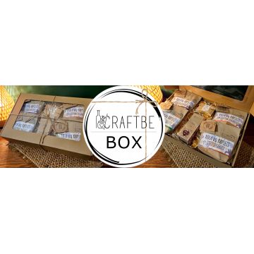 Craftbe Box Prezentowy XXL z Kulami Kąpielowymi, Mydłem oraz Płatkami