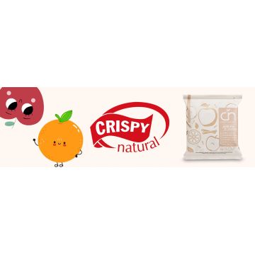 Crispy Natural Suszone Jabłka o Smaku Owoców Leśnych 18g