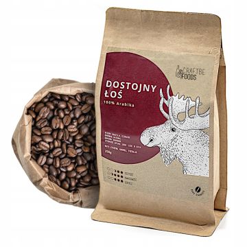 Kawa Ziarnista - Dostojny Łoś - 250g